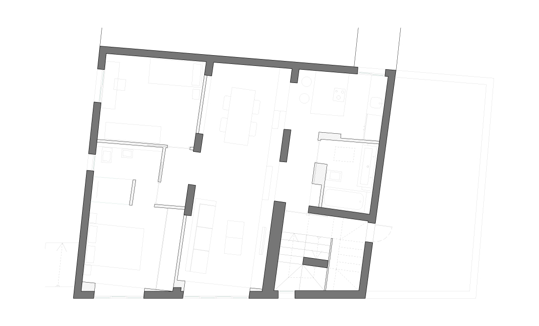 Vivienda entre medianeras - C19: arquitectura / edificación - interiorismo / diseño